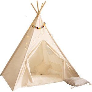 Play Tent for Kids - with Light String for Toddler, Girls & Boys